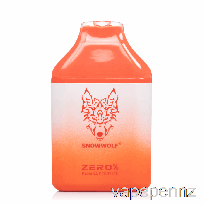 Snowwolf Zero 5500 0% Nicotine Free Disposable Banana Berry Ice VAPE NZ
